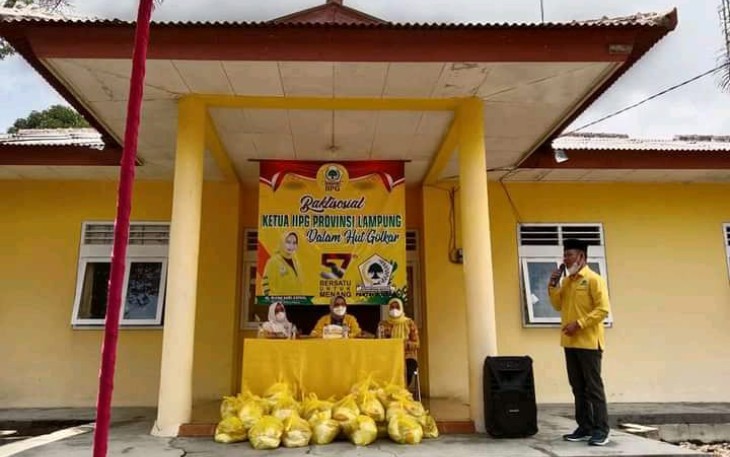IIPG Provinsi Lampung Kunker ke DPD II Partai Golkar