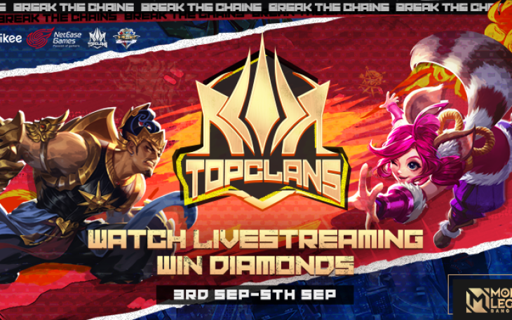 Turnamen Mobile Legends: Bang Bang oleh Top Clans Esports Tayang di Aplikasi Likee
