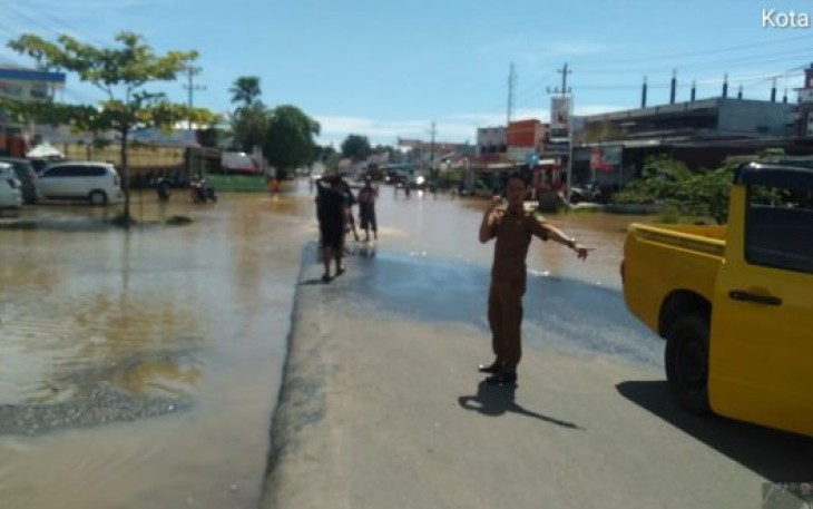 Tim URC PUPR  Full Tim Turun ke Lokasi Banjir