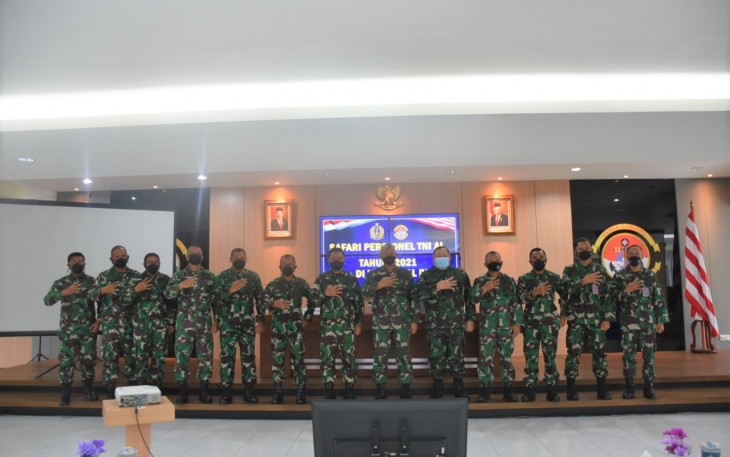 Safari Personel TNI AL Ta 2021 Digelar di Mako Lantamal IV