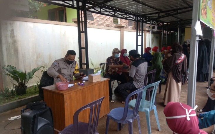 Pelaksanaan Vaksinasi di Puskesmas 02 Singorojo ,Selasa 23/11/2021