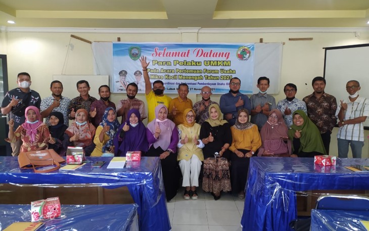 Dinas Koperasi dan UKM Kabupaten Pasaman Adakan Pertemuan Forum Usaha Kecil Menengah Tahun 2021