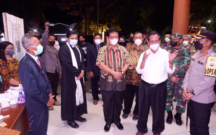 Jelang perayaan Natal, Forkopimda Klaten lakukan pengecekan dibeberapa lokasi