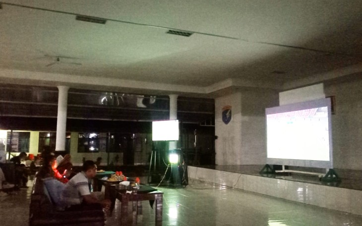 Dukung Timnas Indonesia, Dandim 1016 Palangka Raya Gelar Nobar 