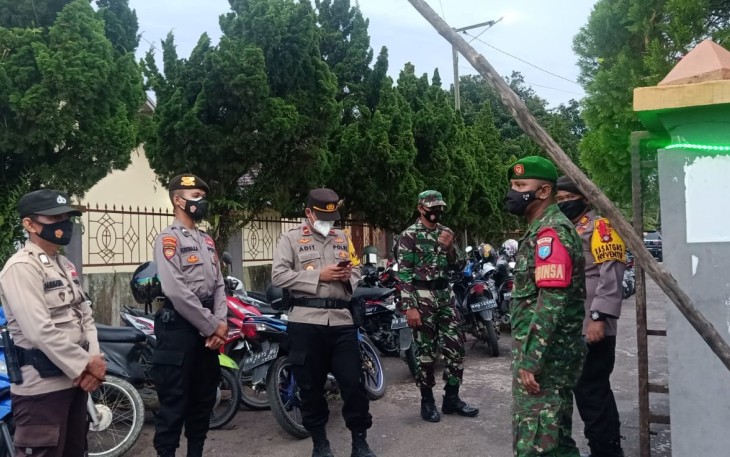 Koramil 1016-06/Kurun Lakukan Pengamanan dan Patroli Ibadah Akhir Tahun