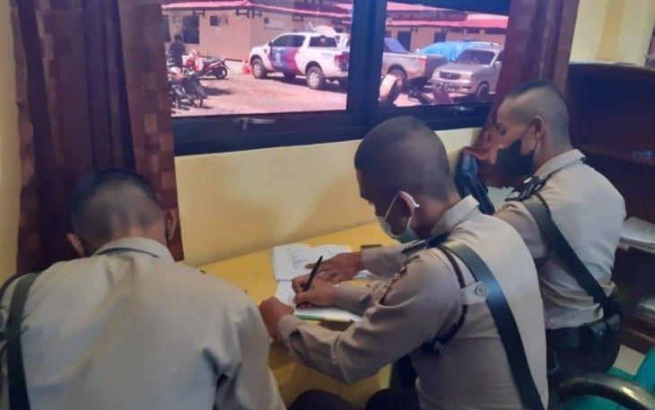 Serdik Bintara SPN Polda Bengkulu Ikuti Latja Fungsi Teknis Kepolisian