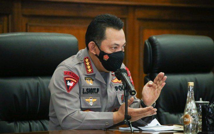 Kapolri Jenderal Listyo Sigit Prabowo 