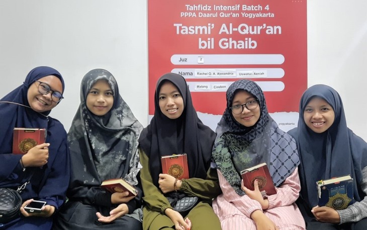 PPPA Daarul Qur’an Yogyakarta menggelar ujian tahfidz untuk mahasiswa penerima Beasiswa Tahfidz Qur'an (BTQ) for Leaders di Grha Tahfidz Daarul Qur’an Yogyakarta