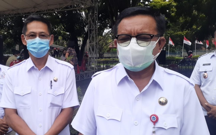 Walikota Bitung Maurits Mantiri MM Bersama Wakil Walikota Bitung Hengky Honandar SE