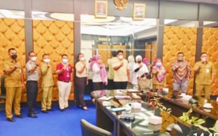 Plt.Bupati Bintan Bersama Association  Of Indonesia Travel Agency (ASITA) Kepri Audiensi di Kantor  Pemkab Bintan