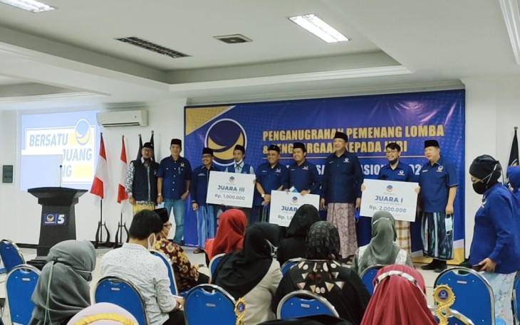 NasDem Jatim Umumkan Pemenang Lomba HSN 2021