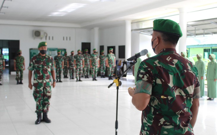 Kodim 1016 Palangka Raya Mendapatkan Tambahan 14 Personel Prajurit Baru
