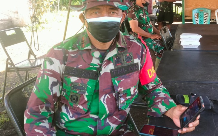 Dan SSK TMMD Lettu INF Jullen Tonny Kasiaheng