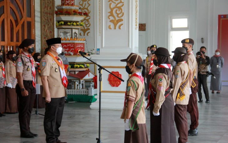 Gubernur Bengkulu: Nilai Gerakan Pramuka Sejalan dengan Kondisi Indonesia