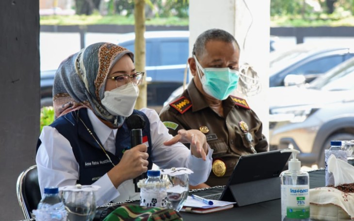 Forkopimda Purwakarta Monitoring Pelaksanaan PPKM Darurat Hari Pertama