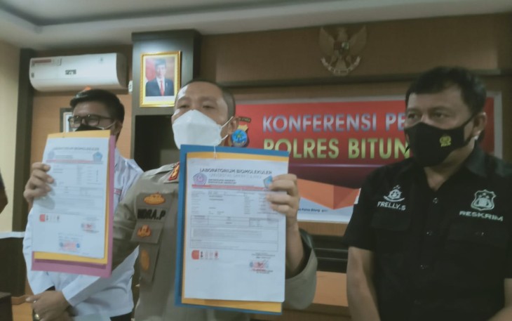 Terkait Pemalsuan Hasil Swab PCR, Polres Bitung Amankan Seorang Oknum ASN di Lingkup Pemprov Sulut