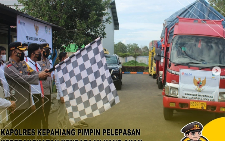 Kawal Pendistribusian Polres Kepahiang Pastikan Bansos Tepat Sasaran 