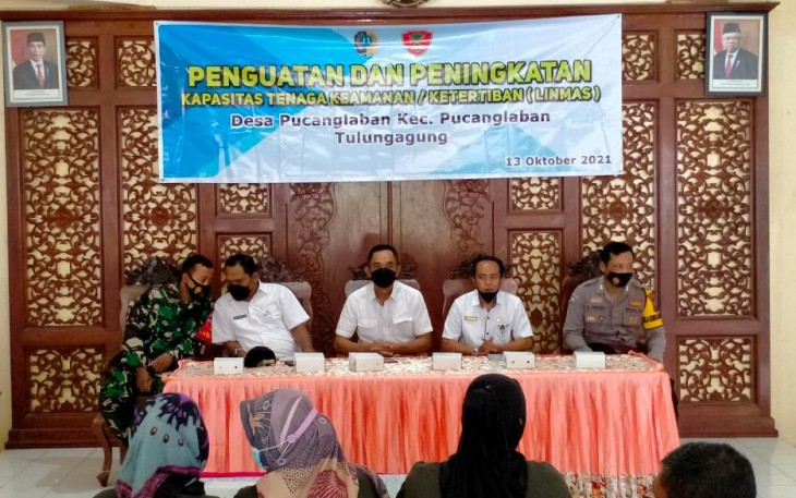 Desa Pucanglaban Gelar Kegiatan Penguatan dan Peningkatan Kapasitas Tenaga Keamanan