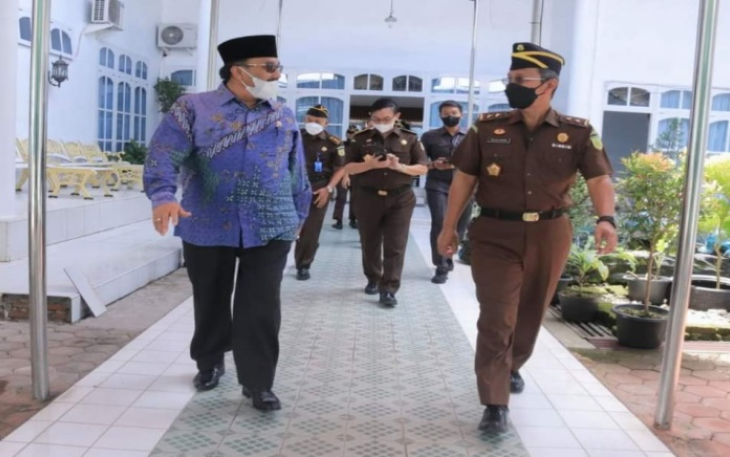 Bupati Pasaman Dikunjungi Inspektur Kejaksaan Agung