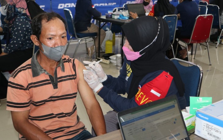 Sambut Hari Keris Sedunia, Polda Bengkulu Gelar Vaksinasi Massal