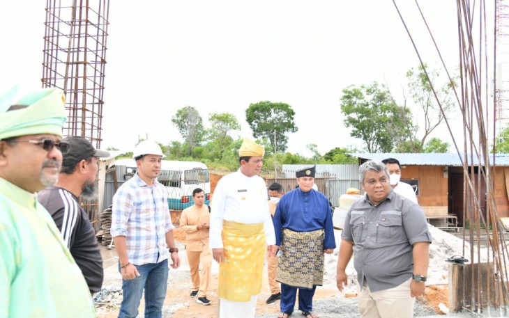 Gubernur Ansar saat Tinjau Langsung Lokasi Pembangunan BLK Karimun 