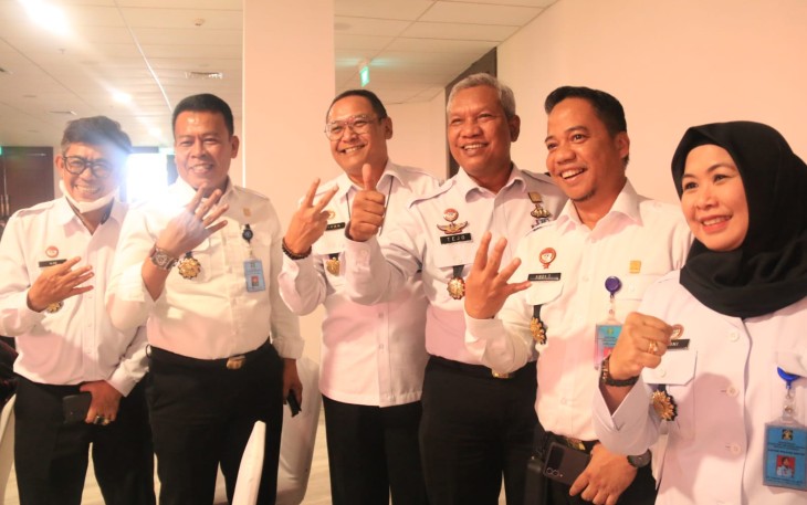 Jajaran Kanwil Kemenkumham Banten