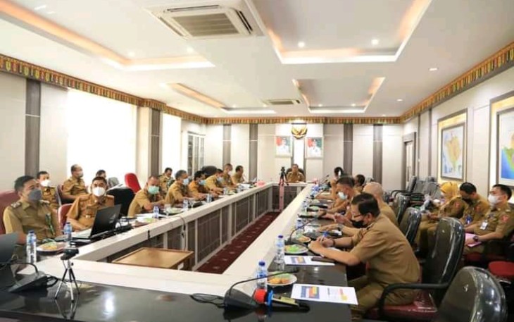 Pemda Lambar Gelar Rakor Tim Koordinasi Penanggulangan Kemiskinan