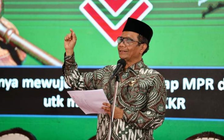 Menko Polhukam Mahfud MD