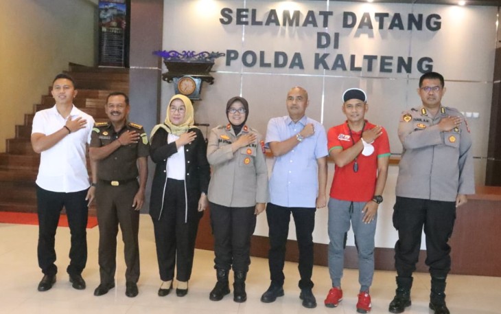 Wakapolda saat Terima Kunjungan Asosiasi Sepak Bola Wanita