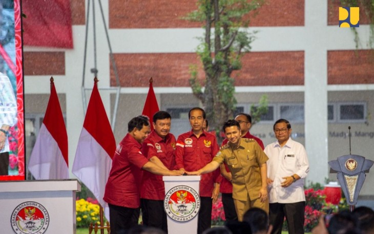 Peresmian AMN Surabaya, Rabu (30/11/2022).