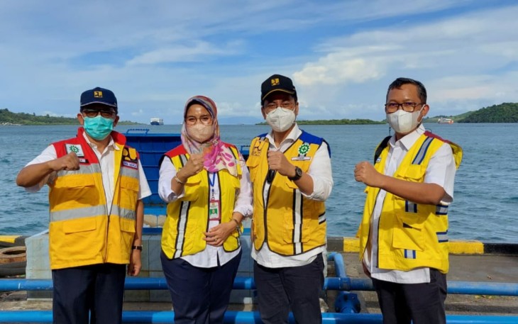 Sekretaris Badan Pengatur Jalan Tol (BPJT) Kementerian PUPR Triono Junoasmono saat mendampingi Kunjungan Kerja (Kunker) Spesifik Komisi V DPR RI, Kamis (7/4/2022).