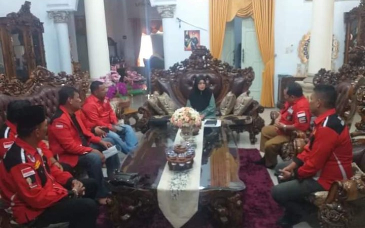 Wakil Bupati Labuhanbatu saat Terima Audiensi Pejuang Batak Bersatu