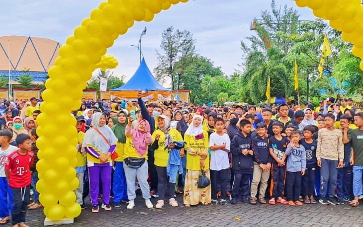 Ribuan Orang di Bintan Ikuti Jalan Santai HUT ke-58 Golkar 