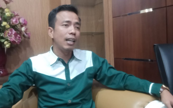 Bendahara PKB Jatim, Fauzan Fuadi, Jumat (15/7/2022).