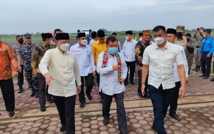 Kedatangan Mantan Wapres Yusuf Kalla di Bumi Rafflesia
