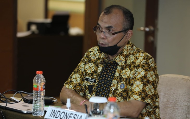 Direktur Kerja Sama Deputi Bidang Hukum dan Kerja Sama BNN RI, Drs. Achmad Djatmiko, MA 