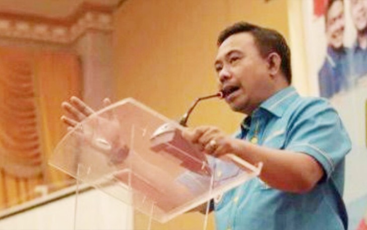 Ketua Umum DPP KNPI Haris Pertama