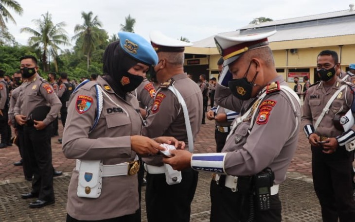 Bid Propam Polda Bengkulu Gelar Gaktiplin