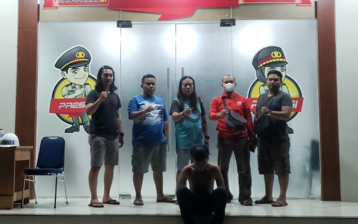 Tim Macan Gading Polres Bengkulu berhasil mengamankan seorang Pemuda pelaku dugaan tindak pidana kekerasan