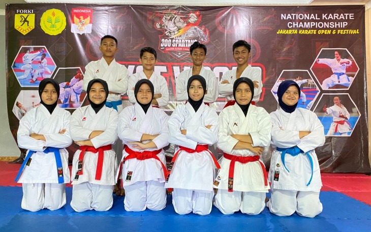 Karateka Binaan Yonif Raider 300/Bjw juara umum