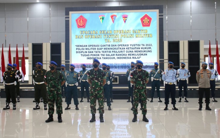 Operasi Gaktib dan Yustisi Polisi Militer