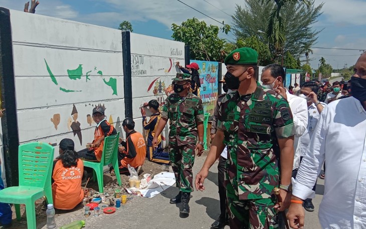 Lomba Melukis di Kampung Pancasila