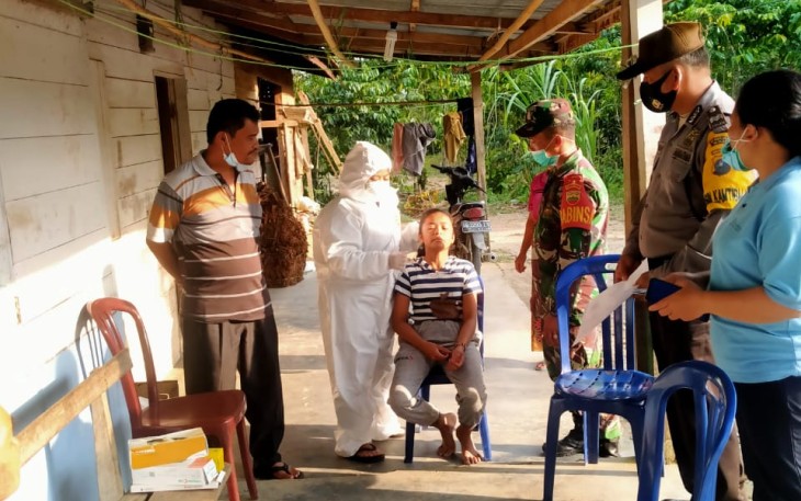 Tracing Warga Kontak Erat Pasien Positif Covid-19
