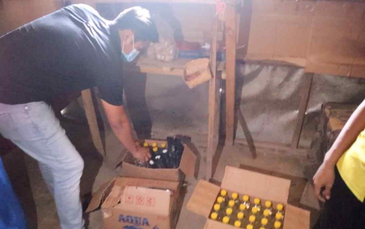 Menjelang Puasa, Polres Cirebon Kota Sita Ratusan Botol Miras