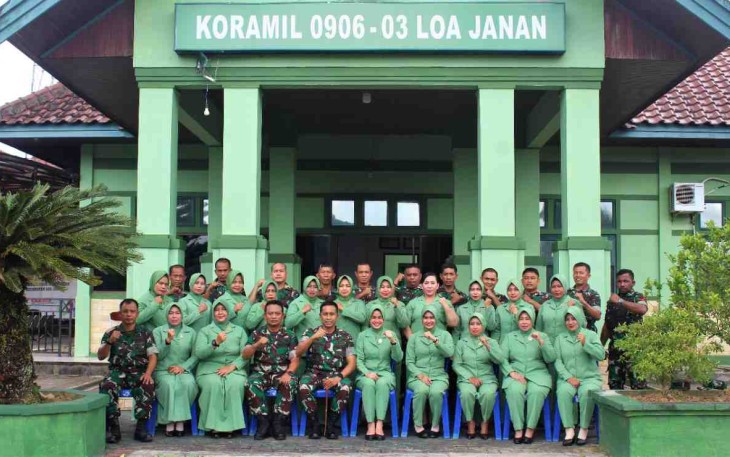 Kunjungan Dandim 0906/Kutai Kartanegara