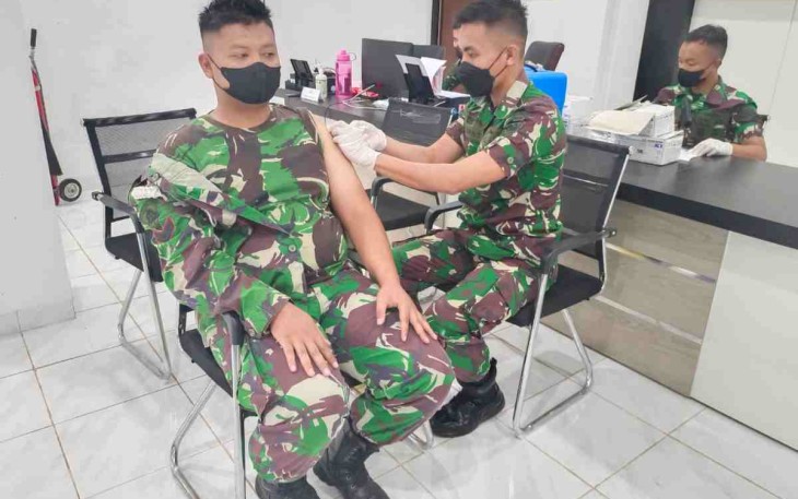 Percepatan Penanganan Wabah Covid-19, Koarmada III Kebut Vaksinasi Booster