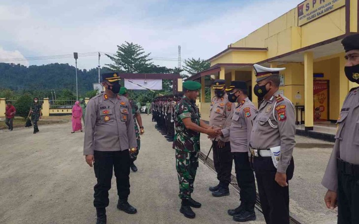 Perluas dan Jalin Silaturahmi, Pangdam XVIII/Kasuari Bertemu Kapolres Raja Ampat 