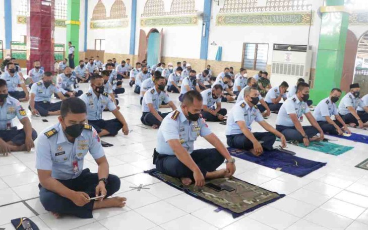 HUT ke-76 TNI AU, Lanud Sutan Sjahrir Gelar Do'a Bersama