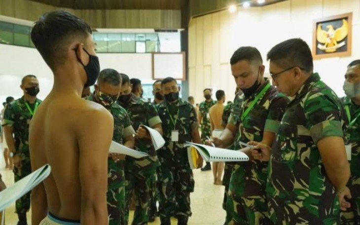 Pangdam Hasanuddin Pimpin Sidang Parade Seleksi Cata PK TNI AD Gelombang I TA 2022