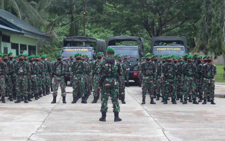 Yonif 611/Awang Long Apel Kesiapsiagaan, Antisipasi Situasi Wilayah Samarinda